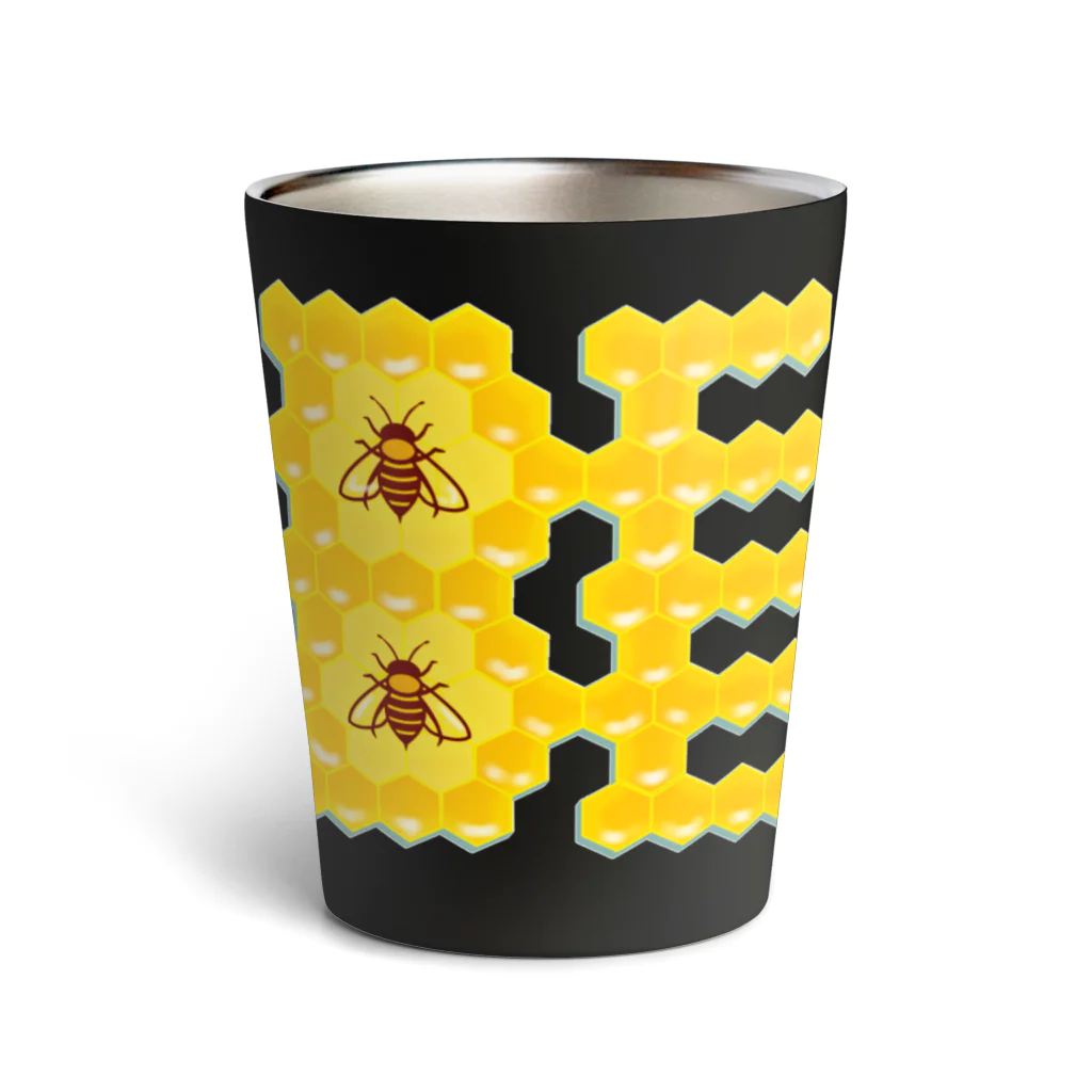 LalaHangeulのハニカム構造(BEE） Thermo Tumbler