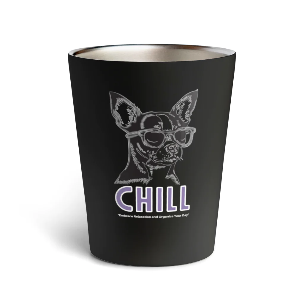 Sky00のチルイ犬くん Thermo Tumbler