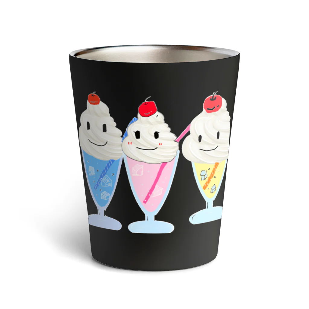 chiro&kuroのクリームソーダー三兄弟 Thermo Tumbler