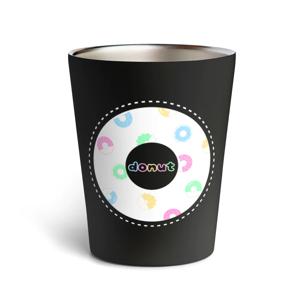 ぱるちゃのdonut(ドーナツ)カラフルver. Thermo Tumbler