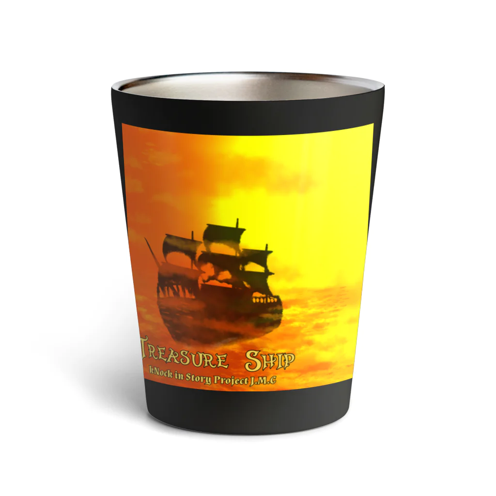 🌕朧月夜と紅茶時間☕️🫖のTREASURE SHIP” Thermo Tumbler