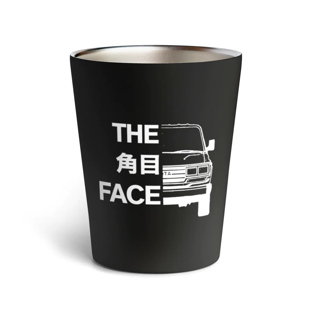 Ch.Tomo ストアのTHE 角目　FACE Thermo Tumbler