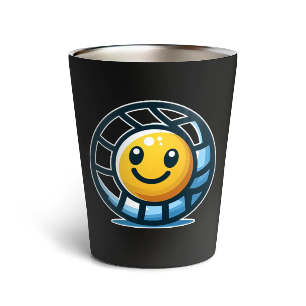 【volleyball online】のかわいいバレーボール Thermo Tumbler