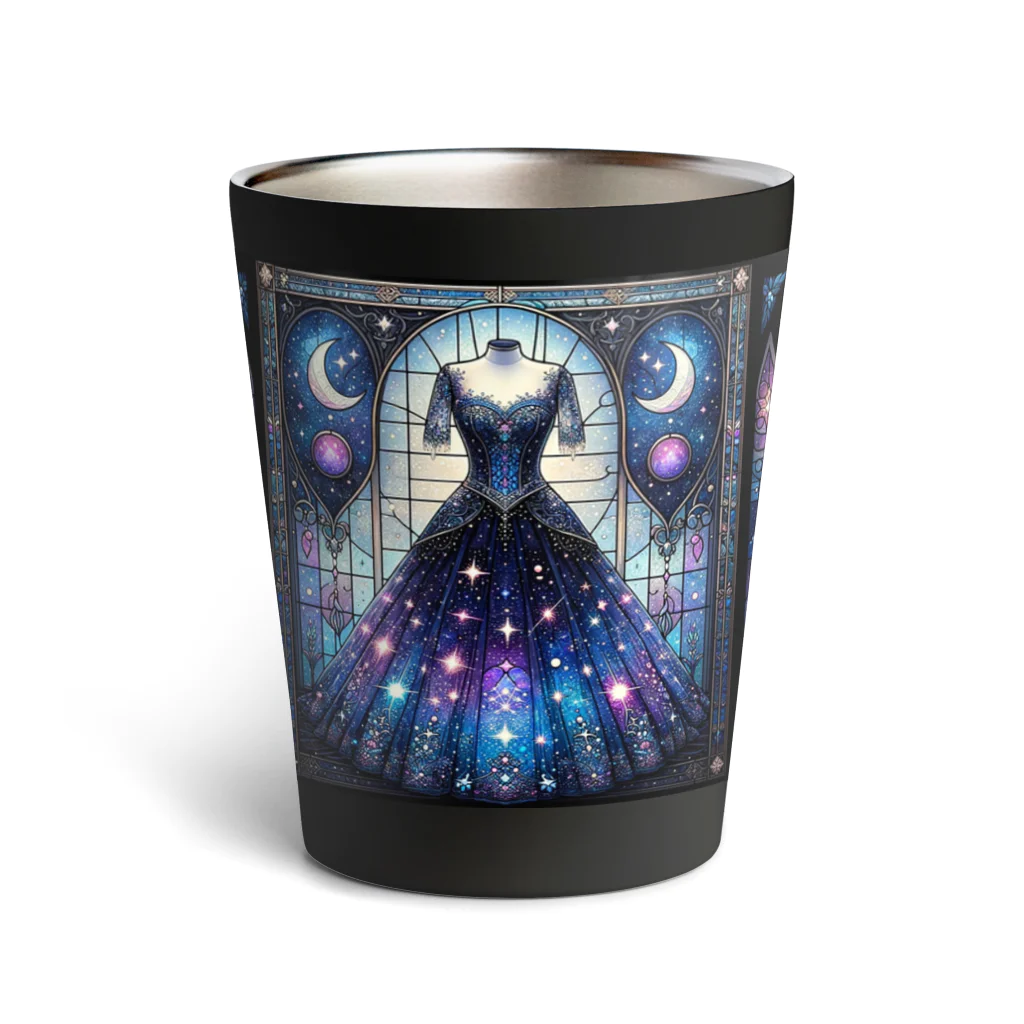 Jeweliaの夜空のドレス nightsky サーモタンブラー