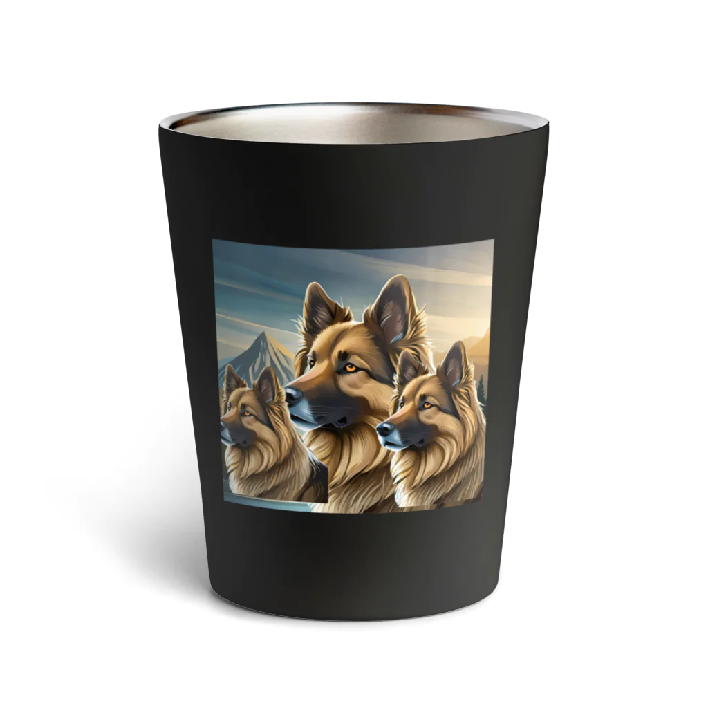 DREAMHOUSEのジャーマンシェパード Thermo Tumbler