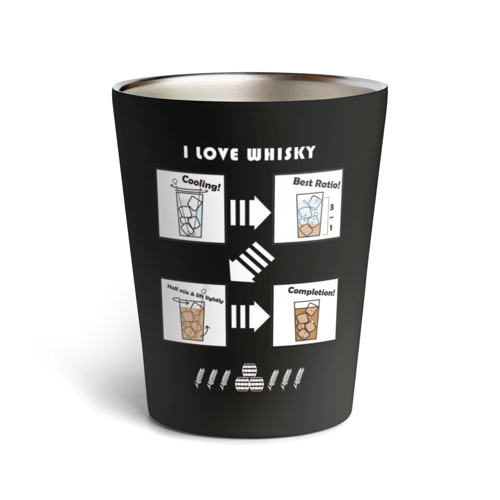 I LOVE【WHISKEY】SHOPのI LOVE WHISKEY-06 Thermo Tumbler