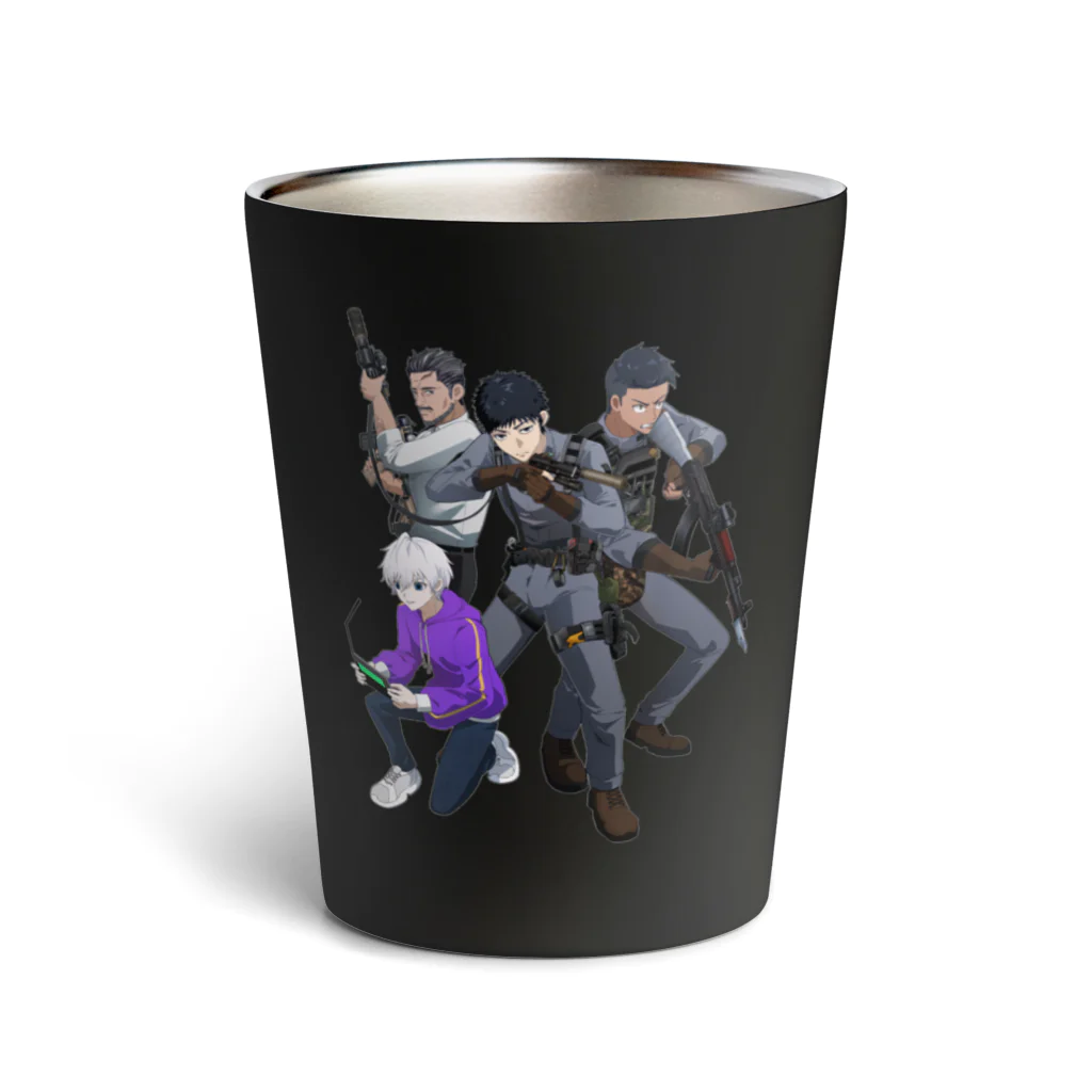 Saito Daichi【クリエイター】の『シビルミリタリーセルヴス』「チーム境」グッズ Thermo Tumbler