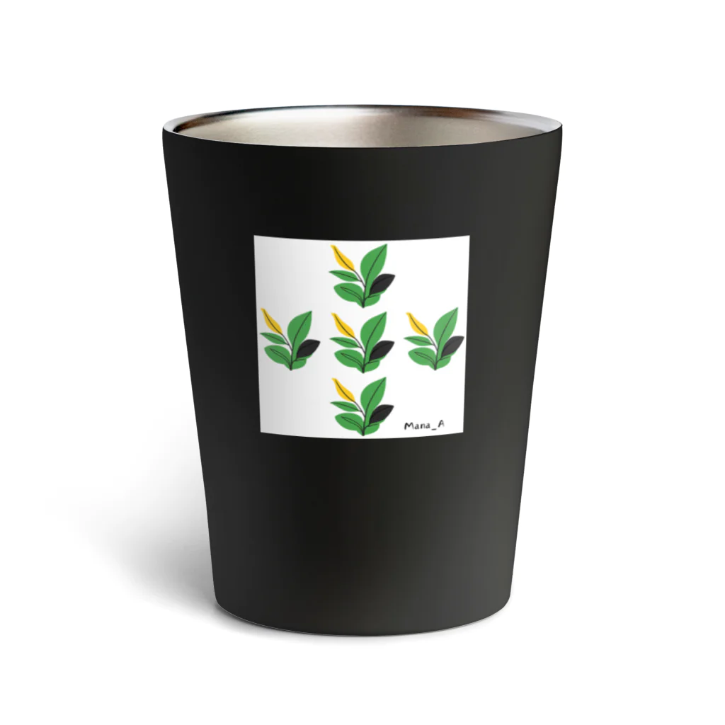 Mana Aのカラフルpothos Thermo Tumbler