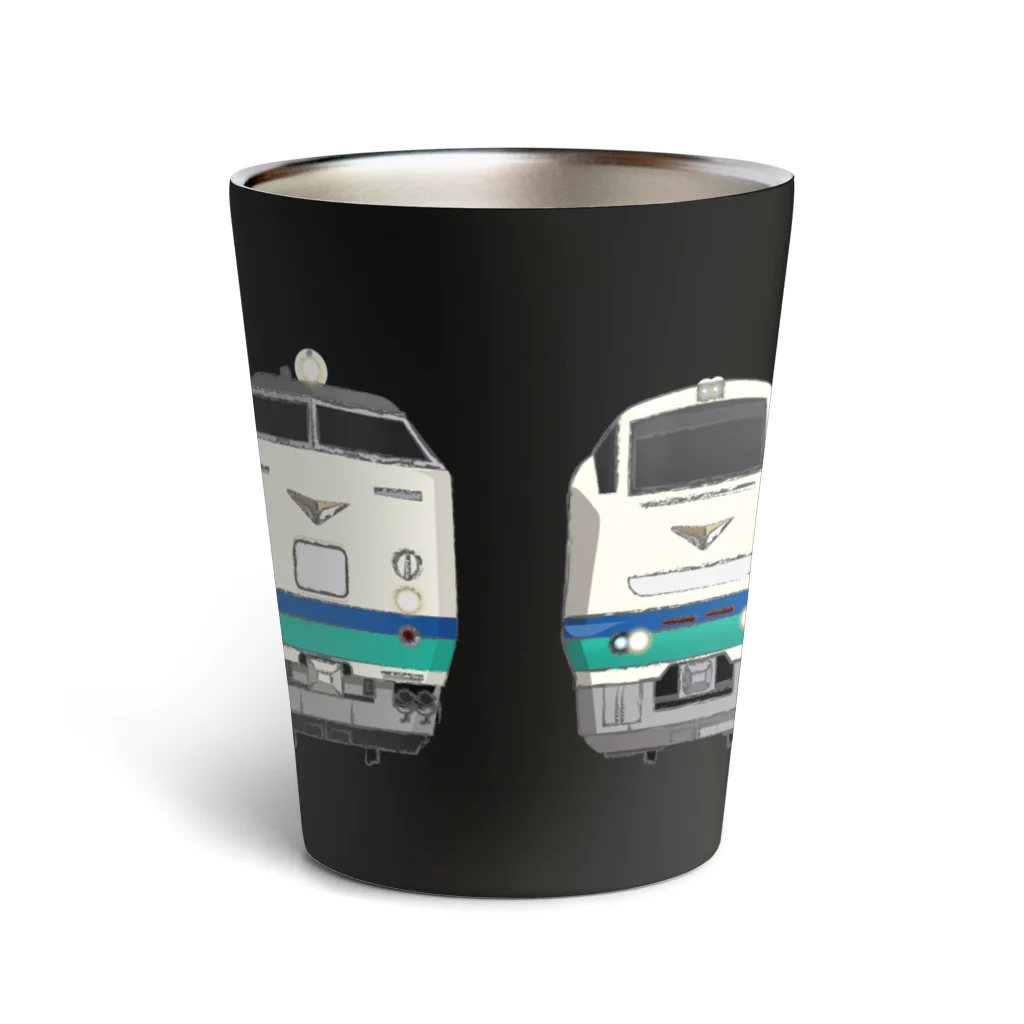 sushima_graphical_trains / SHI-DEの上沼垂姉妹 Thermo Tumbler