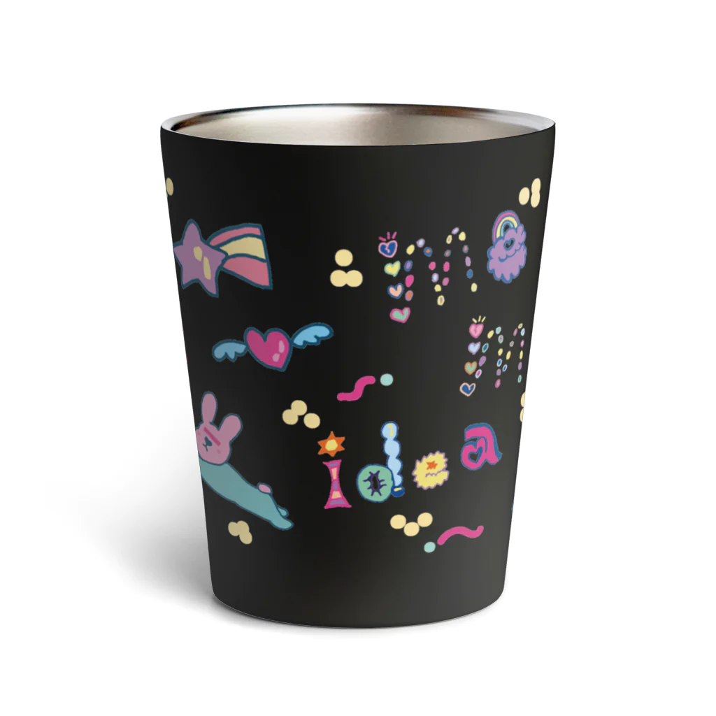 imetaso shopのfancy宇宙旅 Thermo Tumbler