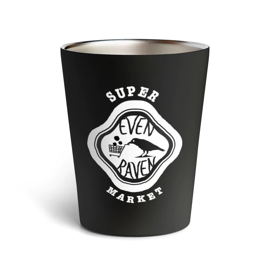 KAEL INK | カエル インクのカラスのスーパーマーケット　super market EVEN RAVEN Thermo Tumbler