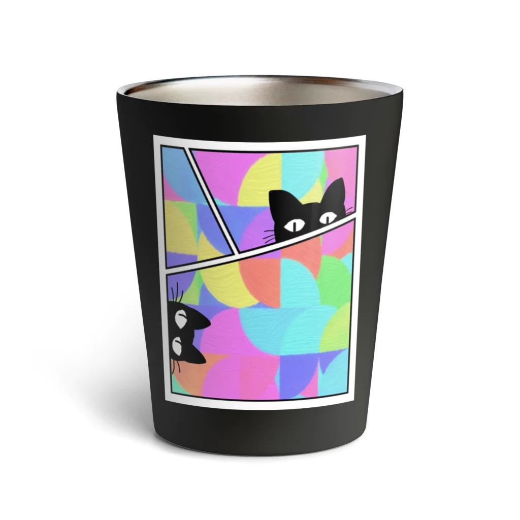 LalaHangeulのにゃんですか？ Thermo Tumbler