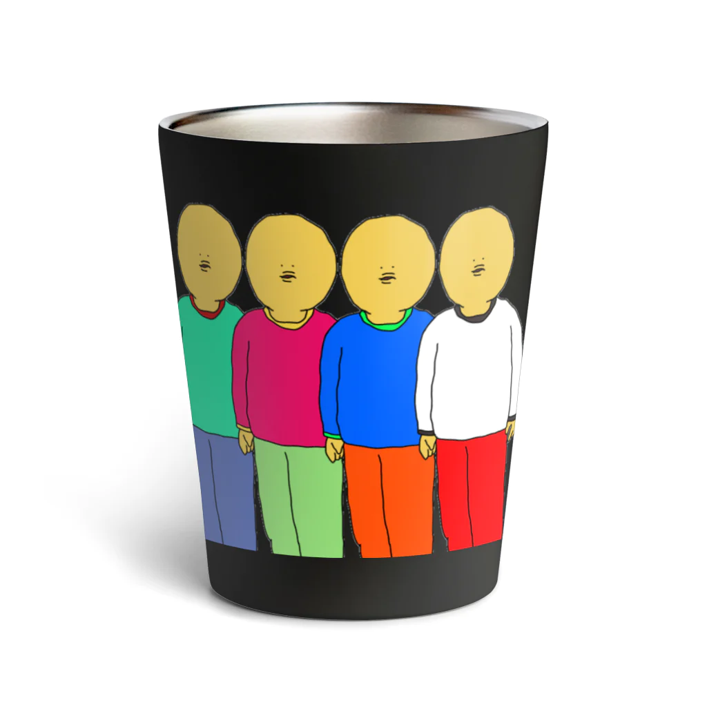 ぽたおのおみせの4人組ぽたお Thermo Tumbler