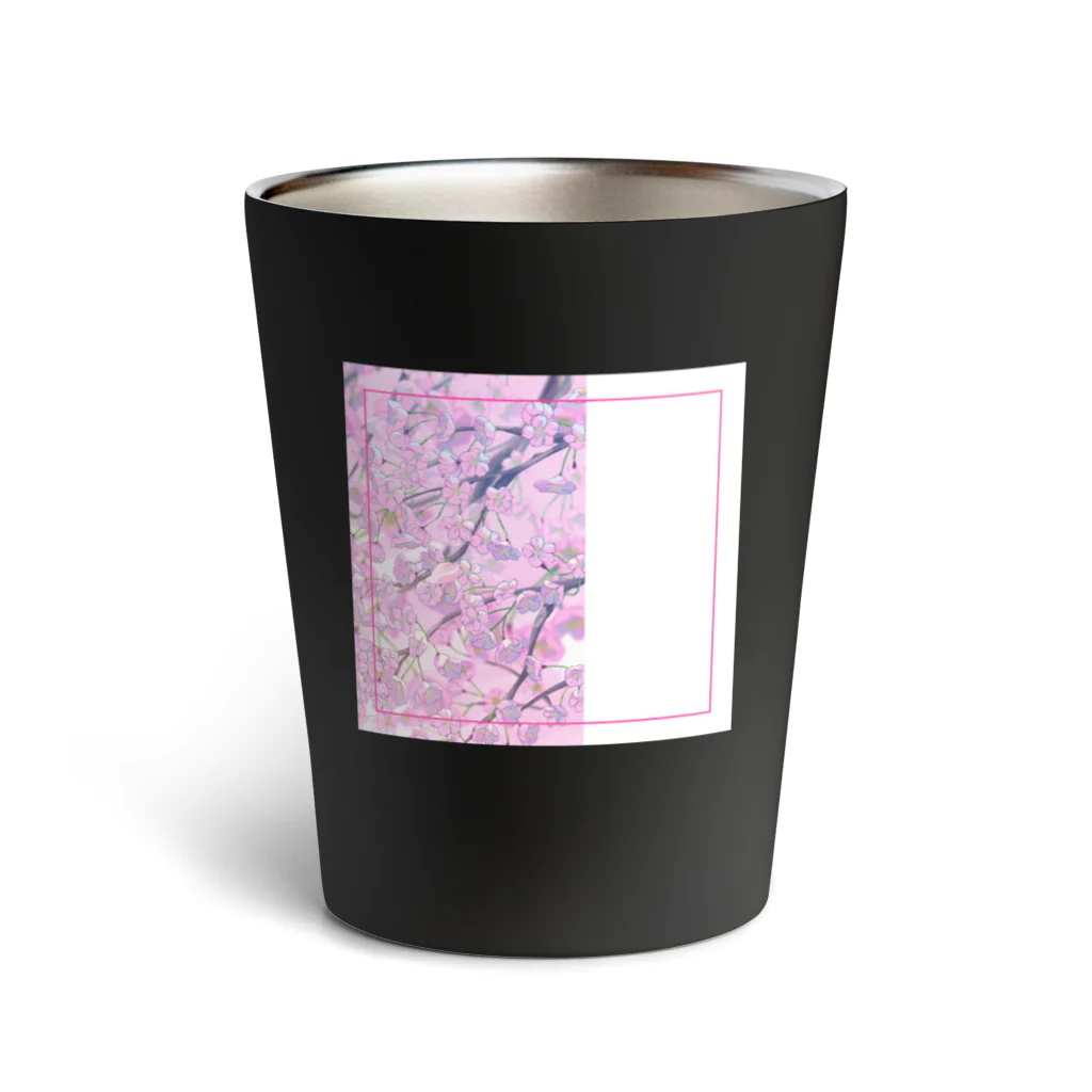 jodo-maiの桜の花びら Thermo Tumbler