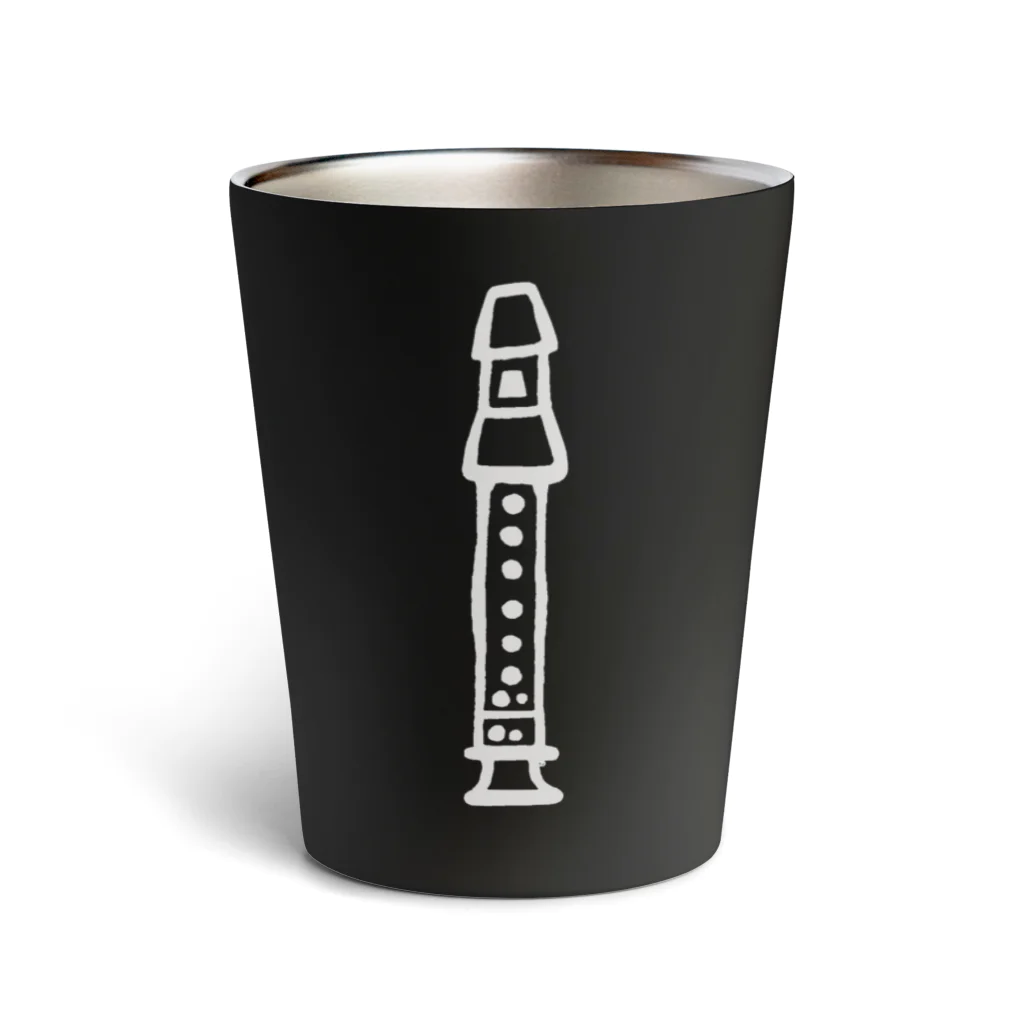 フクハラアキコのリコーダー Thermo Tumbler