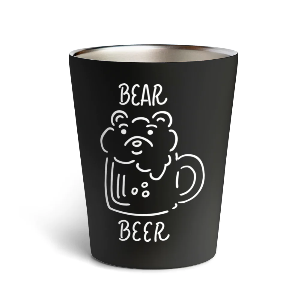 MAO NISHIDAのBEER BEAR Thermo Tumbler