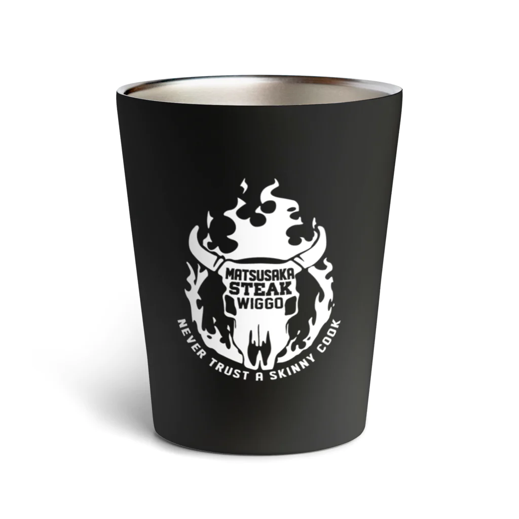 Wiggoのスカルブル［ホワイト］ Thermo Tumbler