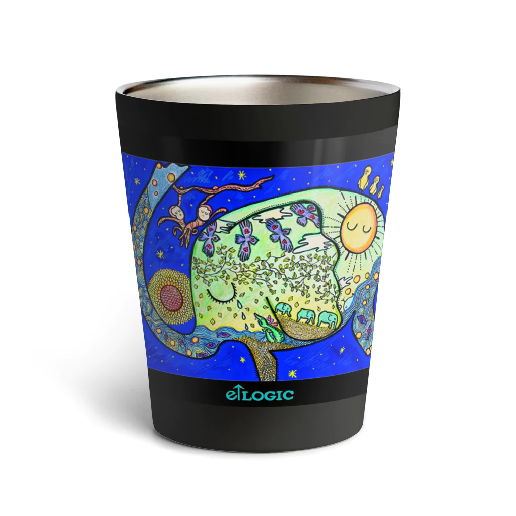 e↑LOGICのハナコの夢タンブラー Thermo Tumbler