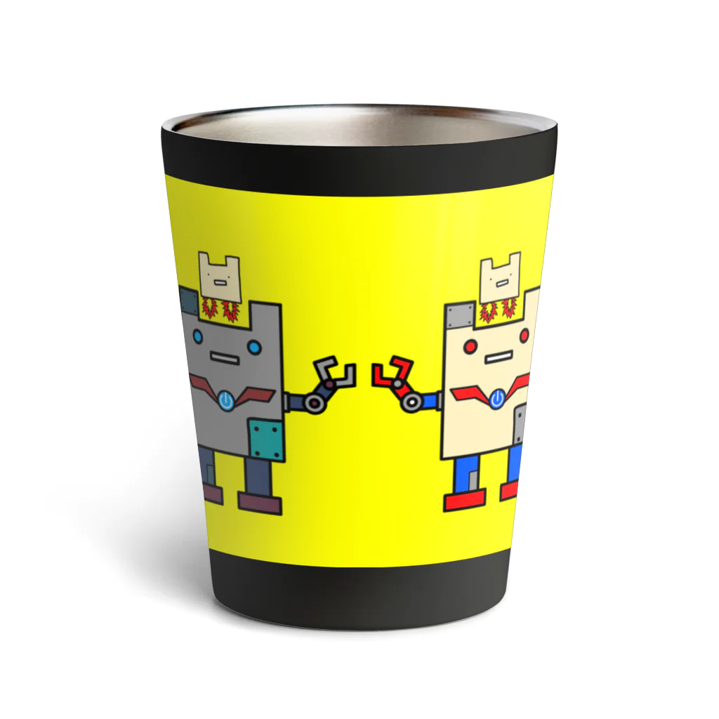 2Dうさぎの2Dうさぎ ロボタンブラー Thermo Tumbler