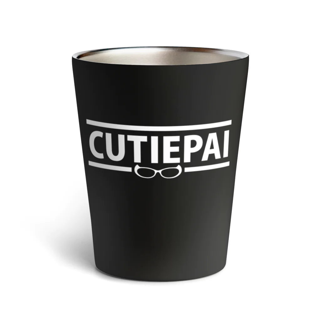 CUTIEPAIのCUTIEPAI LOGO White サーモタンブラー