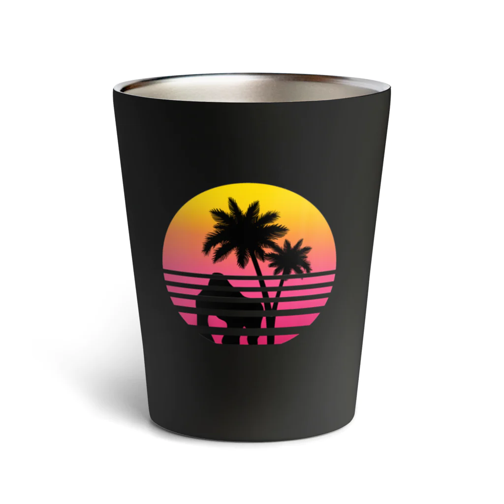 kanicatWandのサンセットゴリラB Thermo Tumbler