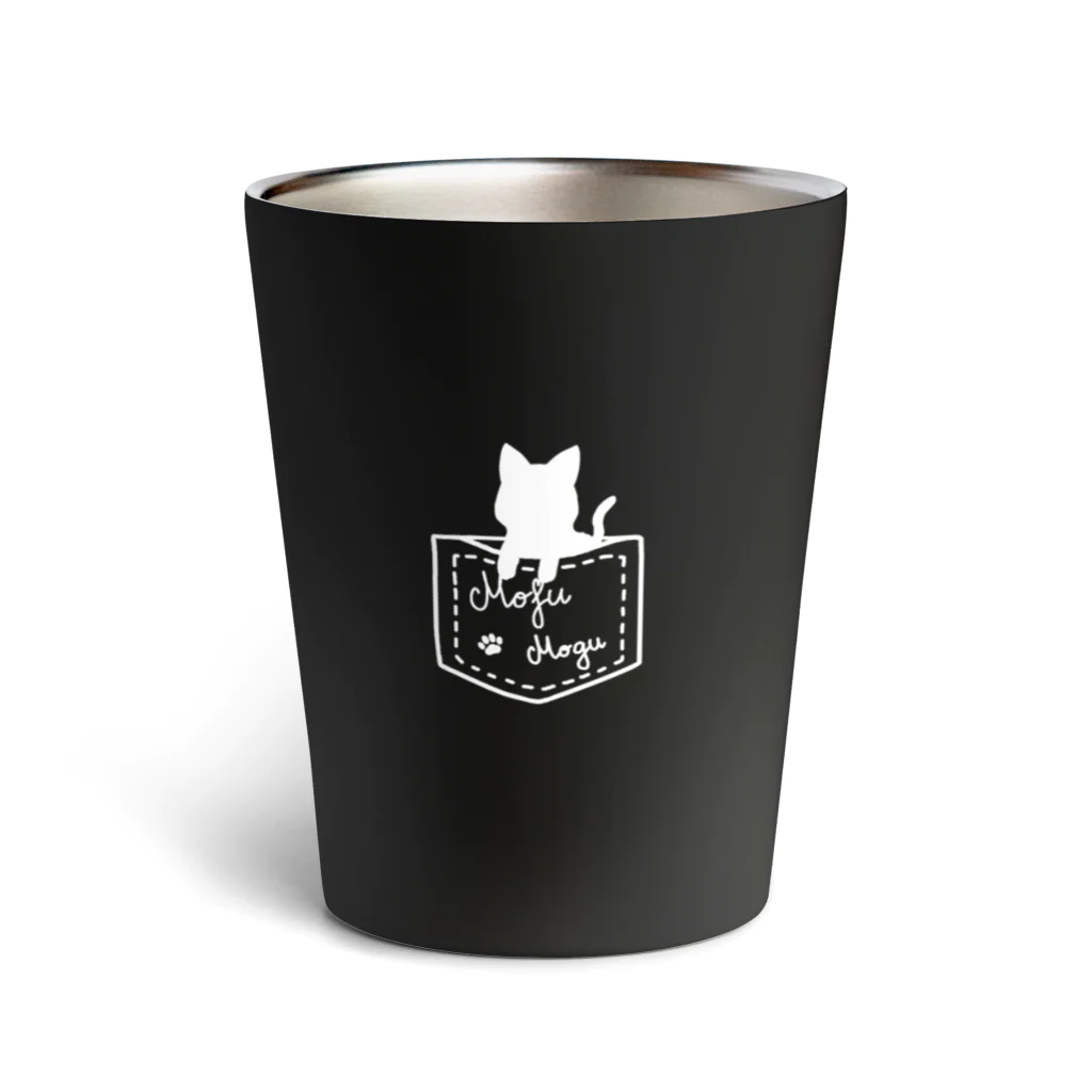 MofuMogu Official Goodsのぬこタンブラー Thermo Tumbler