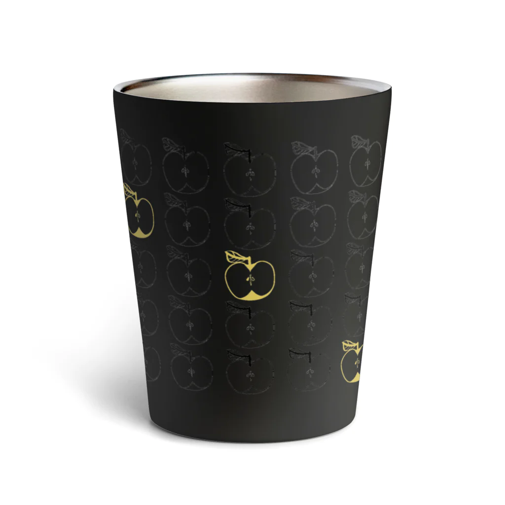 のんびりCafeの布屋さんの金鉱石 Thermo Tumbler