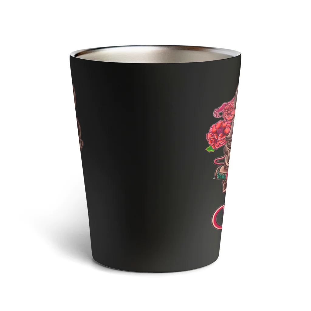 ROMI HIMEのROMI HIME　般若/牡丹 Thermo Tumbler