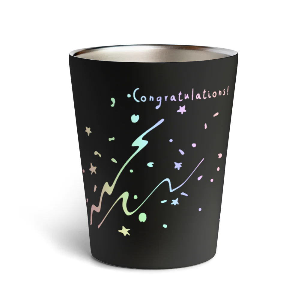 PiZakkuのcongratulations Thermo Tumbler