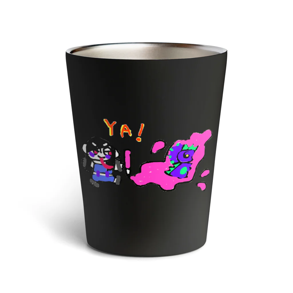 支配者様に投げ銭ショッッップのお絵描きYA! Thermo Tumbler