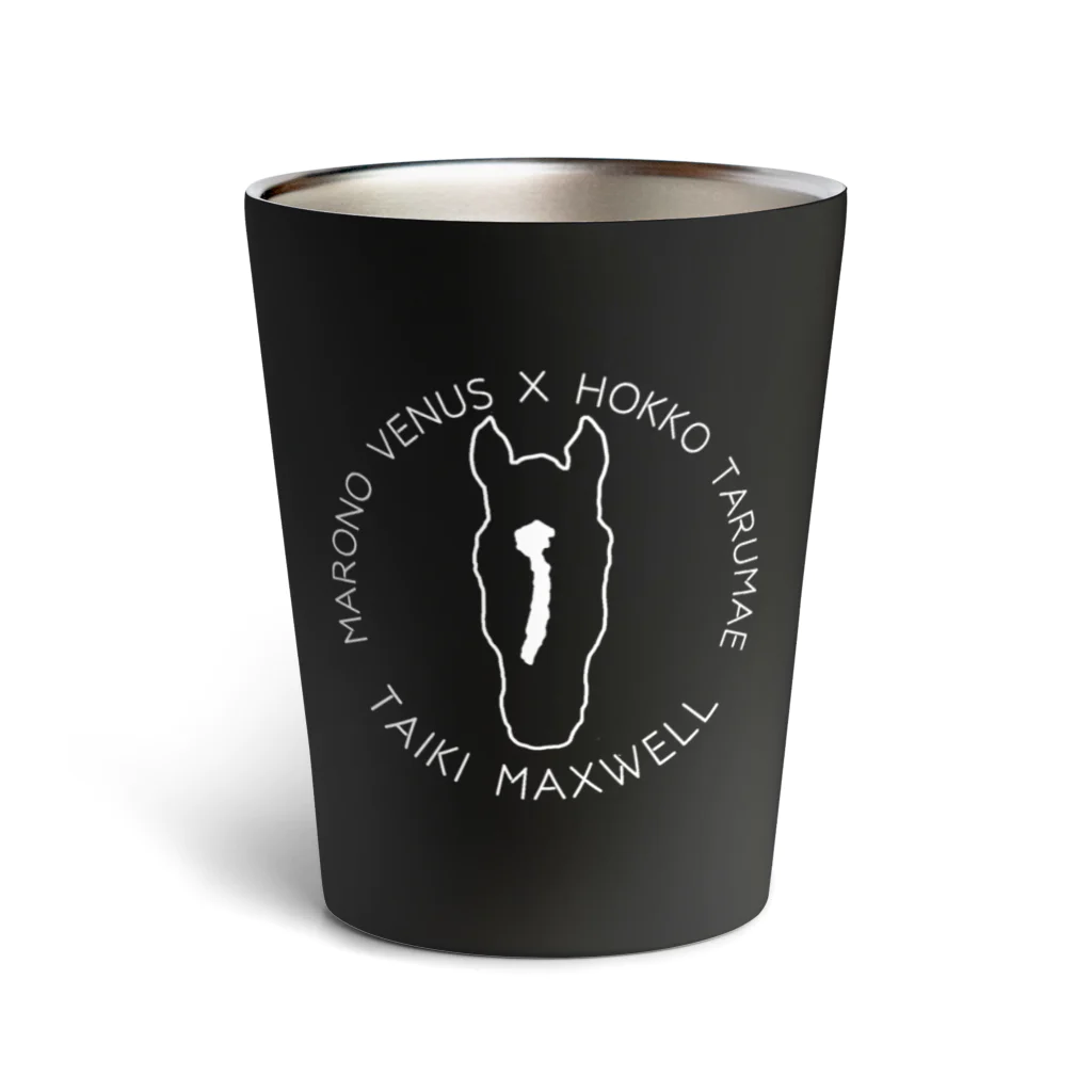 TaikiRacingClubShopのmarulogo【MAX】siro Thermo Tumbler