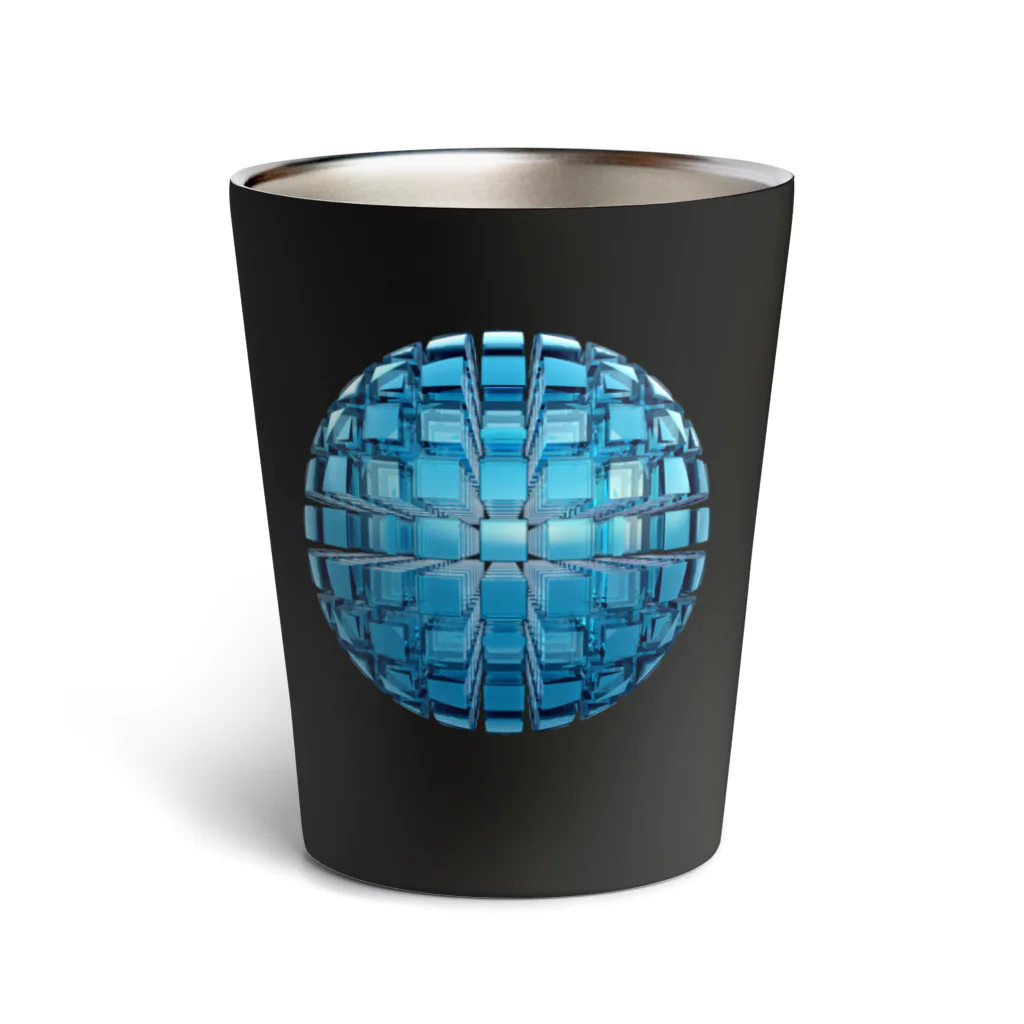 ナグラクラブ デザインのcut sphere Thermo Tumbler