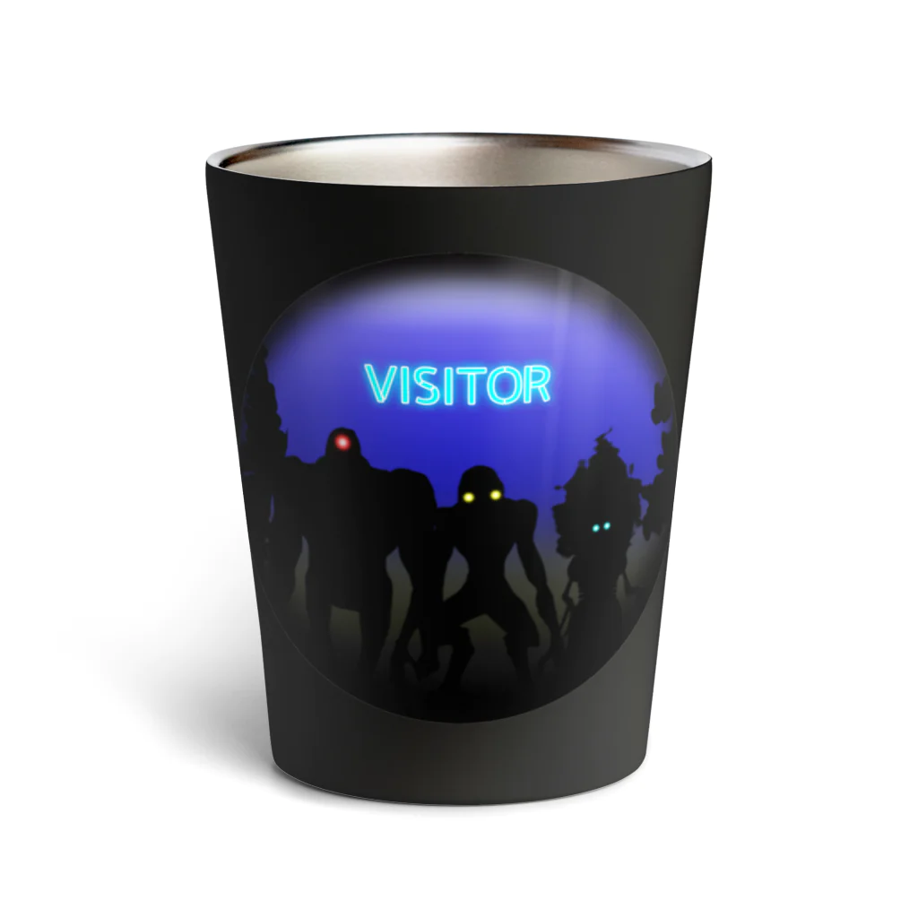 Ａ’ｚｗｏｒｋＳのVISITOR-来訪者- Thermo Tumbler