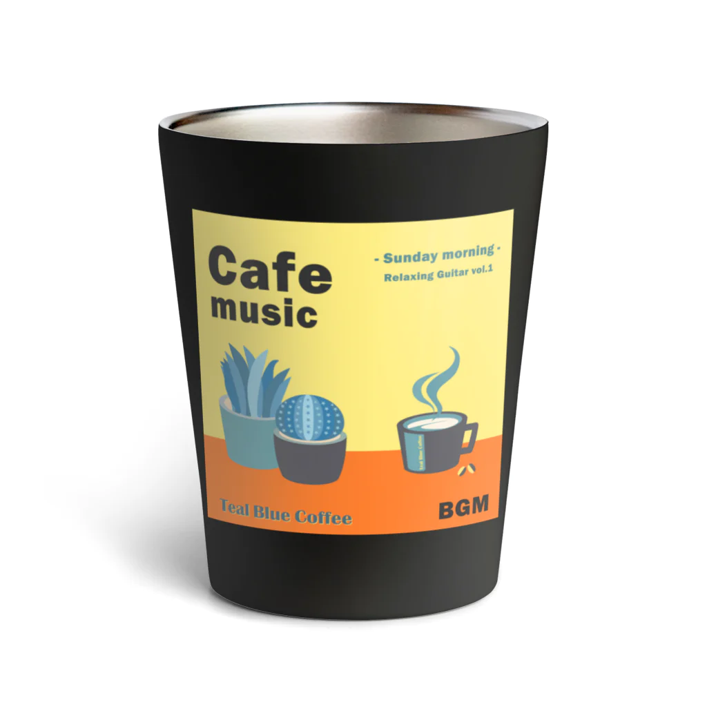 Teal Blue CoffeeのCafe music  -Sunday morning- サーモタンブラー