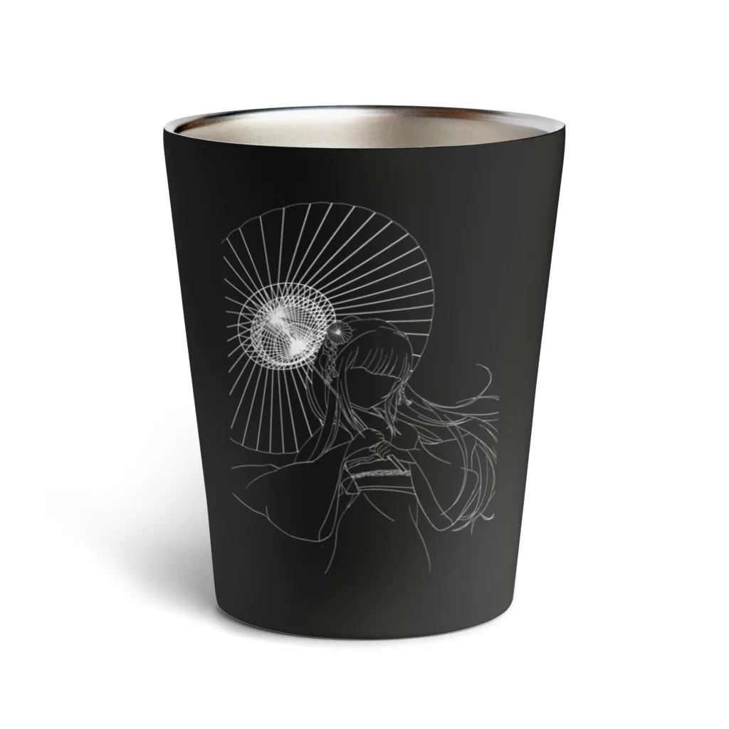 おのっちの七五三線画 Thermo Tumbler