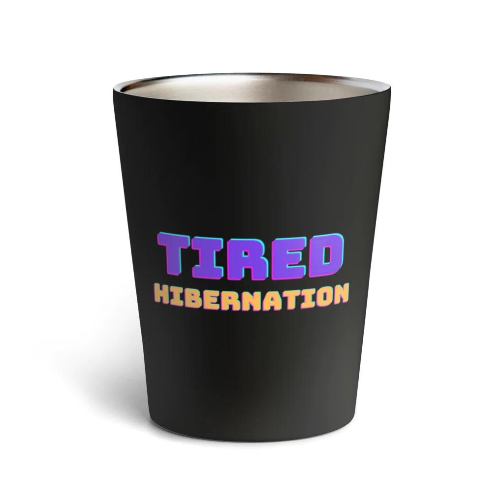 tired.の【HB】ポップ Thermo Tumbler