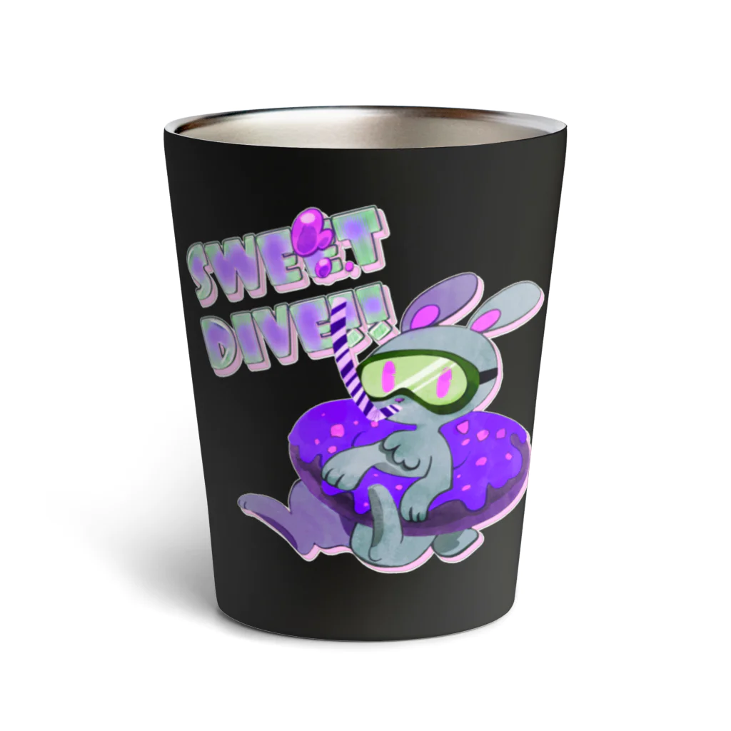 采屋のSWEET DIVE!! purple Thermo Tumbler