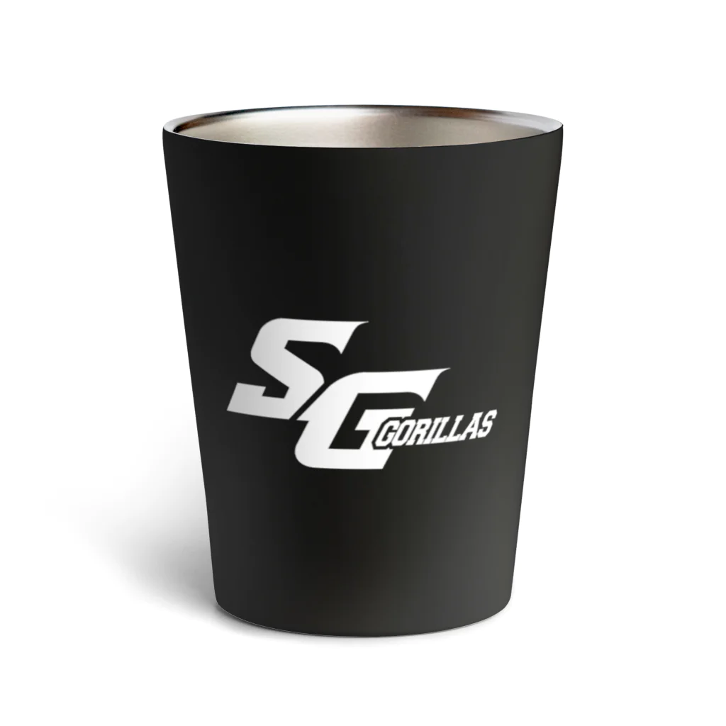 下町ゴリラズ 公式ショップ🏈のSGロゴ（白） Thermo Tumbler