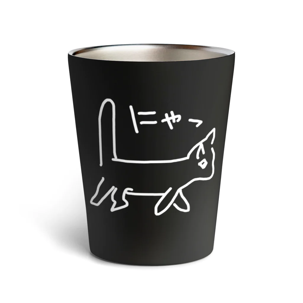 ののの猫屋敷の【ふらんすぱん】 Thermo Tumbler