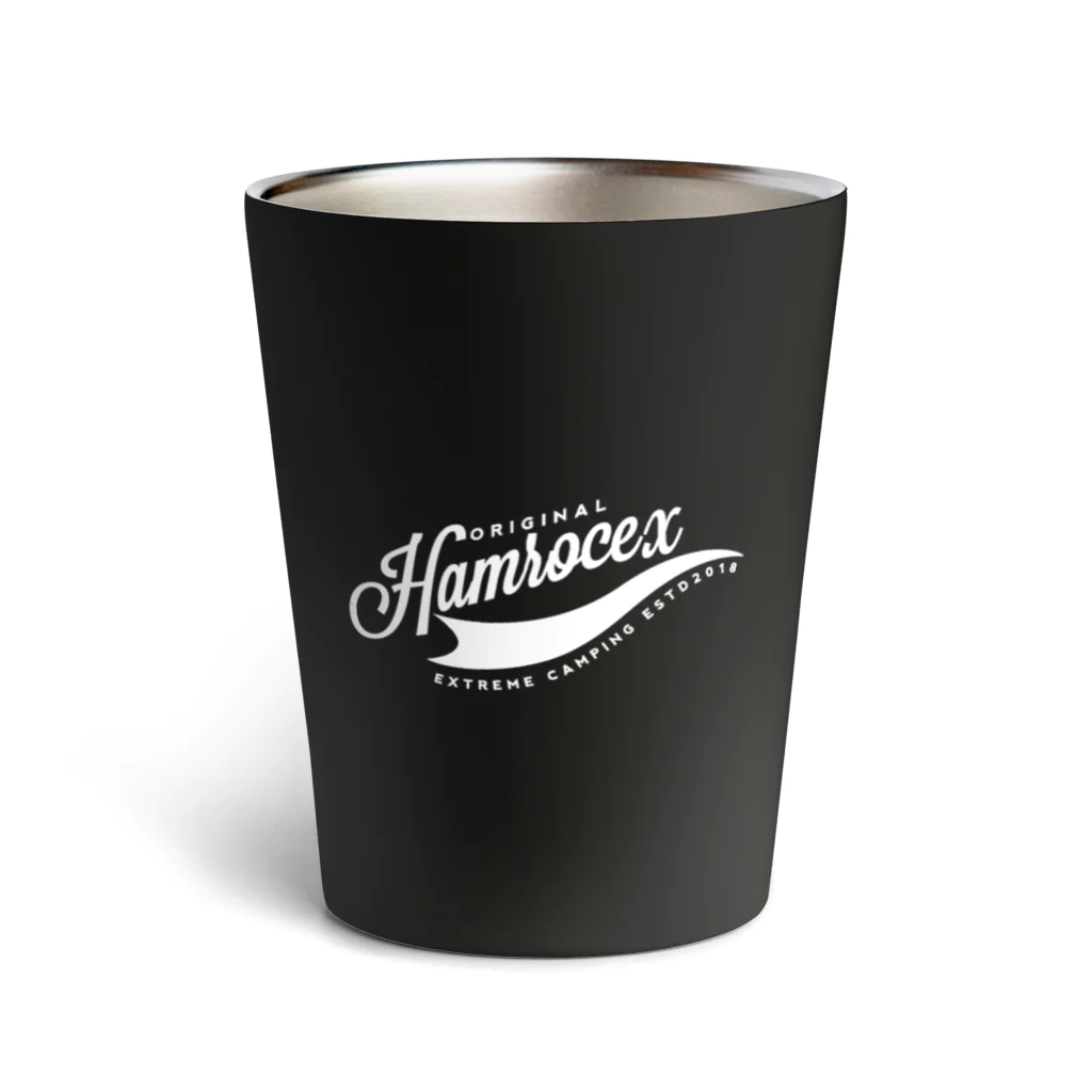 HAMROC de STORAGEのHAMROC extreme ロゴ (白) Thermo Tumbler