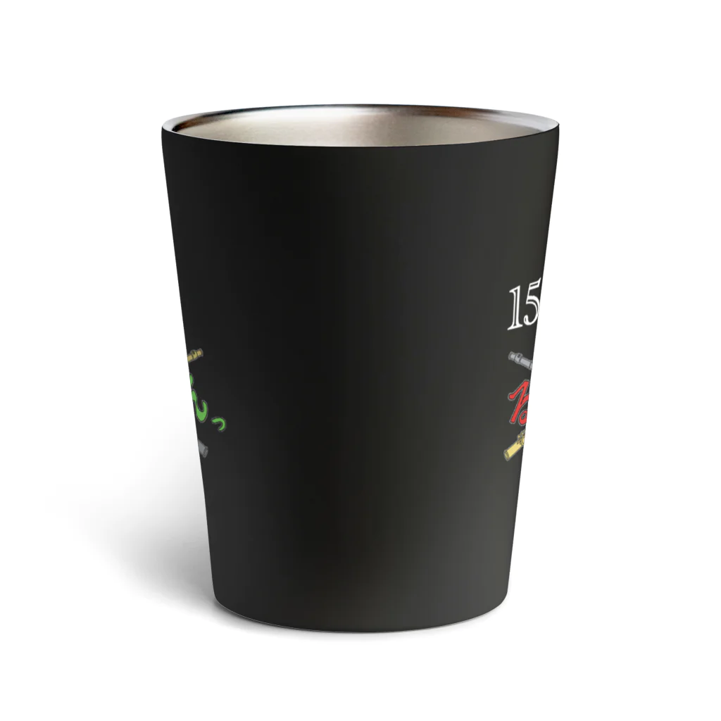 フルーティスト🏆ハルナさんオリジナルショップのはるるん海賊団のタンブラー 白字 Thermo Tumbler