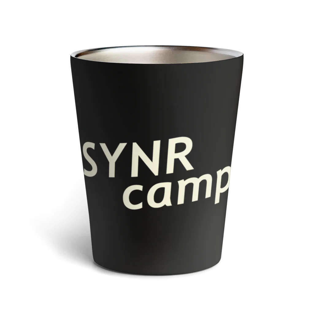 さよならキャンプ 公式ショップのSYNRcamp Blackout Edition サーモタンブラー