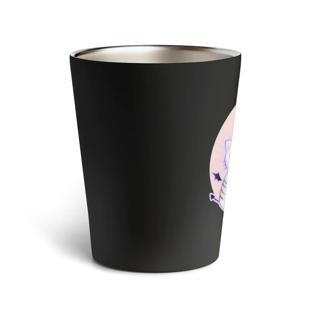 ねこほうチャンネル公式グッズのマロチロ魔王チームイラストグッズ Thermo Tumbler