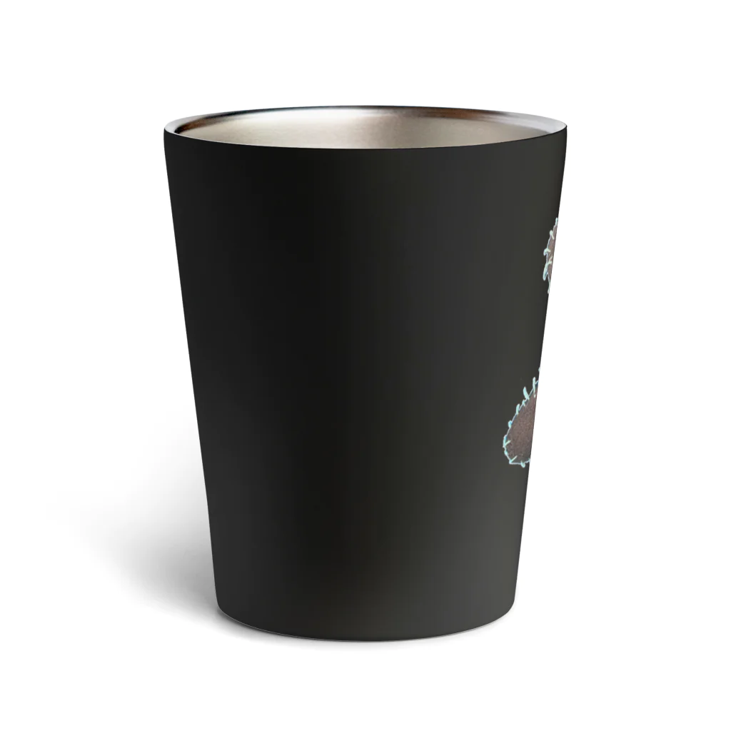 世界おそうじ教のマーダーベアのジェフリー君はりつけver. Thermo Tumbler