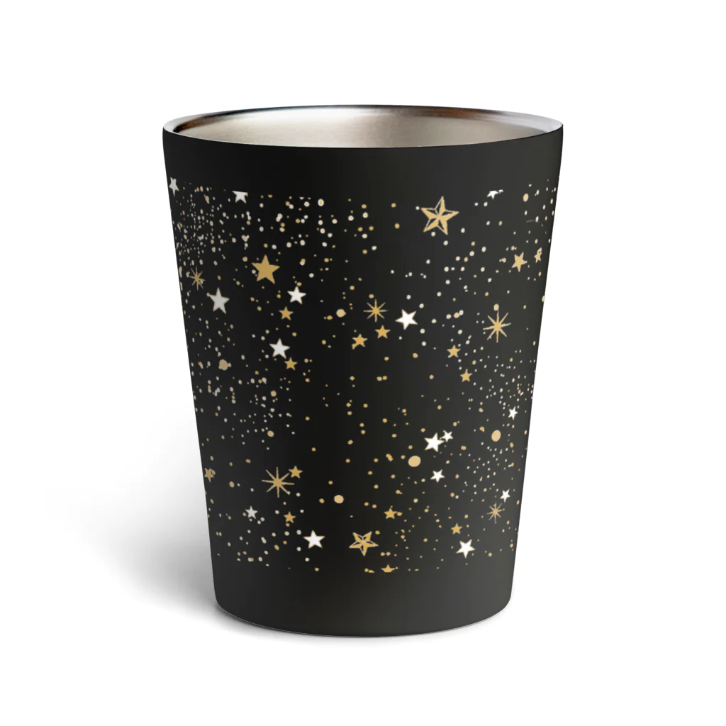 calligraphy ＆ artist 紫虹の星海のクジラ Thermo Tumbler