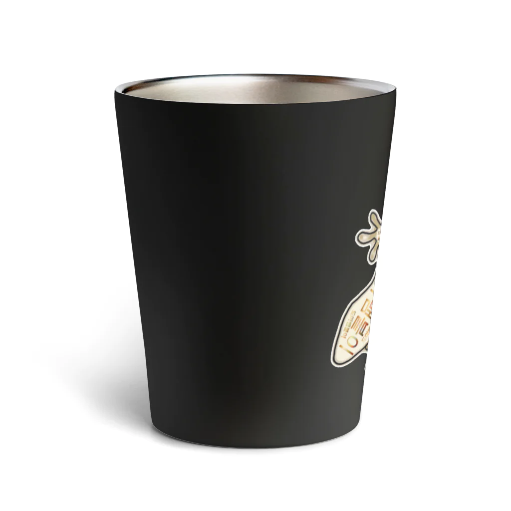 LalaHangeulのヤモリさん　ハングルデザイン Thermo Tumbler