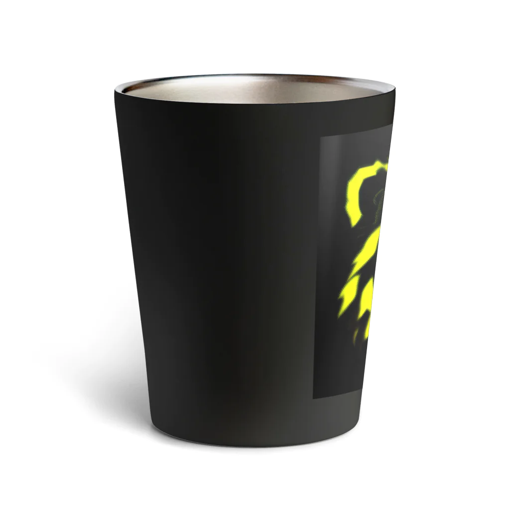 浪漫千代（ロマチョんの店）の漆黒の王者 Thermo Tumbler