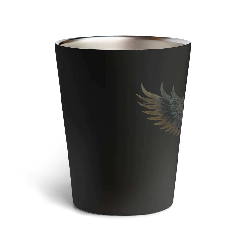 ttm100の羽ばたき鳥 Thermo Tumbler