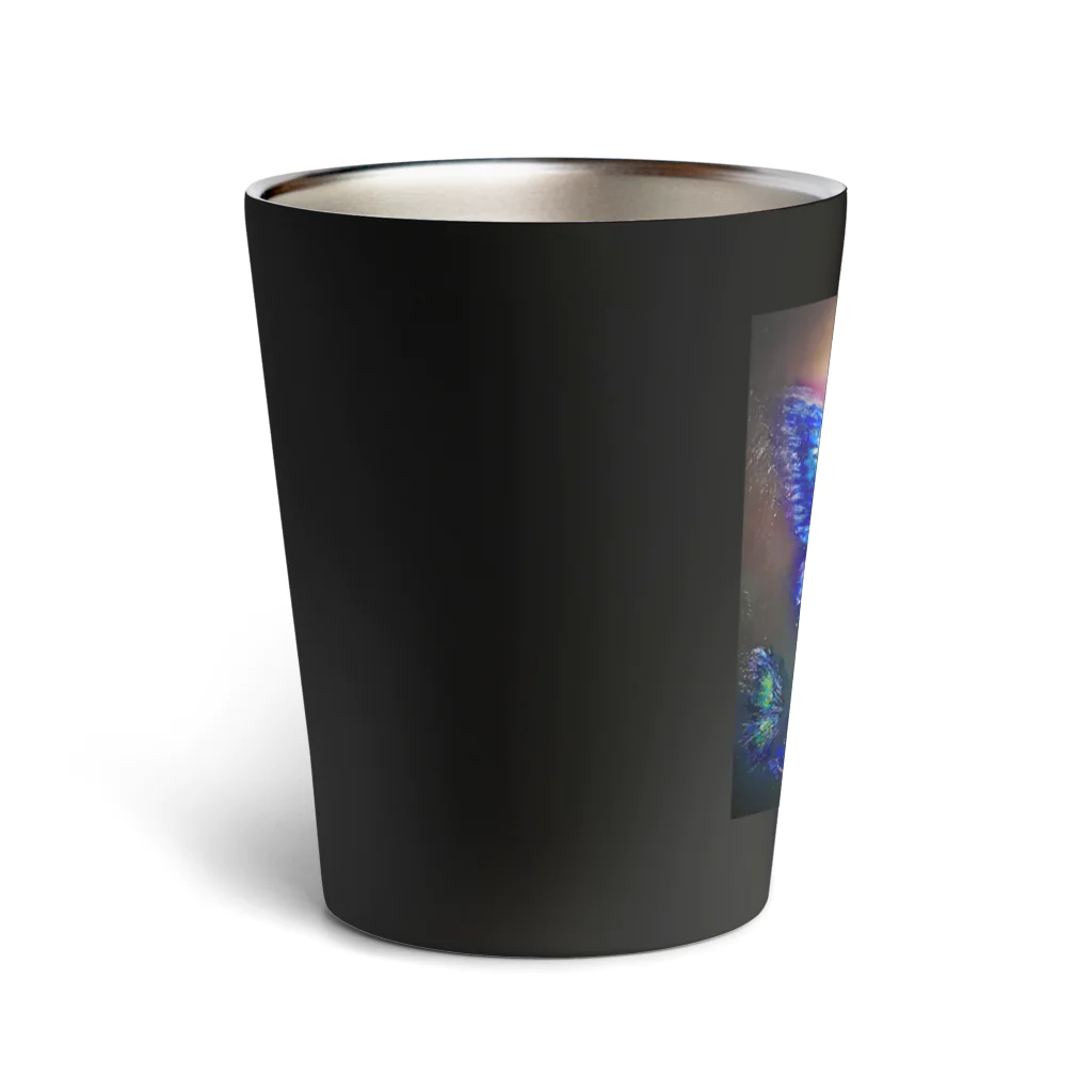 Nano⭐︎art shopの蝶躍飛行機に乗って、飛び立つ Thermo Tumbler