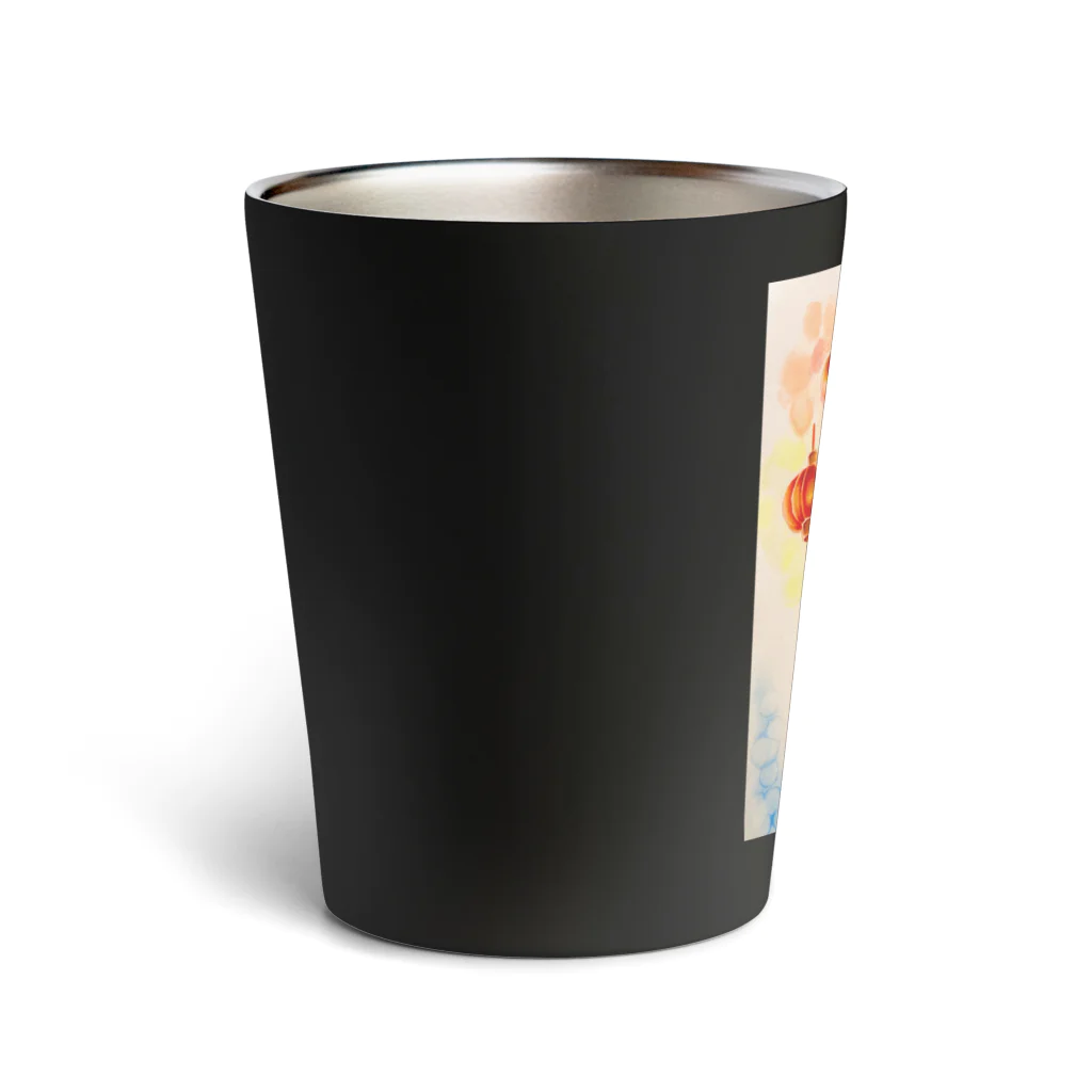 Rubia(ルビア)のきょんしーくん (アナログイラスト) Thermo Tumbler